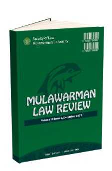 Mulawarman Law Review Volume 11 Issue 2 June 2026